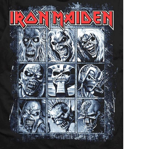 Iron Maiden Nine Eddies Logo metal rock Official XL NWT - Picture 3 of 4